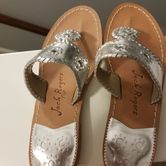Jack Rogers Shoes - NWT jack Rogers shoes brand new silver
